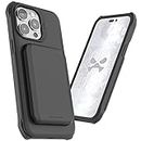 Ghostek EXEC Apple iPhone 14 Pro Max Case Wallet with MagSafe Magnetic Credit Card Holder Supports Mag Safe Accessories, Chargers and Car Mounts Cover Designed for 2022 iPhone 14 ProMax (6.7") (Black)