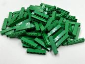LEGO Pack of 100x New Green Brick 1 x 6 BULK BRICKS