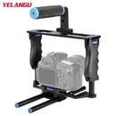 YELANGU Universal Camera Cage Rig Kit for Sony/Canon/Panasonic/Fujifilm DSLR Camera with Grip Handle