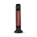 ENERJ Portable Infrared Heater, 600W & 1200W Dual Mode Infrared Heater with Carbon Heating Element, Heater for Home Low Energy