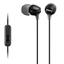 Sony MDR-EX15AP In-Ear-Kopfhörer (mit Headsetfunktion, integriertes Mikrofon) schwarz