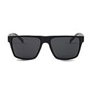 Max & Miller Men's Polarized Sunglasses UV400 Protection Black Billboard