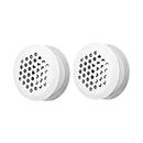 Fashion My Day® Circular Soffit Vent Round Mesh Hole Louver for Heat Dissipation and Exhaust White| Home & Kitchen|Heating, Cooling & Air Quality|Fans|Exhaust Fans