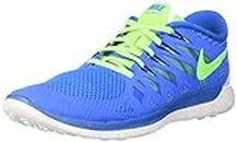 Nike Women's Free 5 0 Running Shoes Competition, Blue PHT Blue Elctrc Grn Unvrsty Bl, 45.5 EU