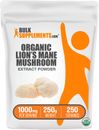 BulkSupplements Organic Lion's Mane Mushroom Extract - 1g Per Serving
