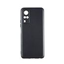Vivo Y51 2020 Indonesia Case, Scratch Resistant Soft TPU Back Cover Shockproof Silicone Gel Rubber Bumper Anti-Fingerprints Full-Body Protective Case Cover for Vivo Y51 2020 Indonesia (Black)