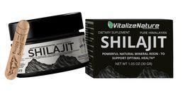VitalizeNature - Shilajit - 30g Original Shilajit + Ashwagandha