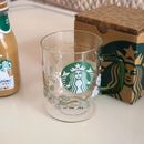 2024 nuova lampadina impugnatura verde Starbucks vetro grande capacità tazza da caffè