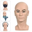 Professional Cosmetology Male Mannequin Head Model for Display Headset,