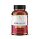 VITASEI LIVER COMPLEX - Complemento de Cardo Mariano para la Limpieza del Hígado - Cápsulas con Cardo Mariano - Desintoxicación - 100% Vegano - Sin Lactosa - Sin Gluten (30 cápsulas)