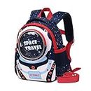 MUSEVOS Toddler Backpack, Neoprene Preschool Backpack for Kids Cartoon Astronaut Baby Backpack with with Anti-lost Safety Leash for Daycare Outdoor