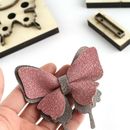 Strumento modello artigianale giapponese taglierina farfalla per lavorazione della pelle nuovo J3