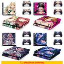 Sexy Anime Girls PS4 Skin Sticker Decal Wrap Playstation 4 Console Controller