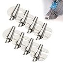 Universal Sewing Rolled Hemmer Foot Set, 3-10mm 8 Sizes Wide Rolled Hem Pressure Foot, Sewing Machine Presser Foot Hemmer Foot, Sewing Notions & Supplies (3-10mm)