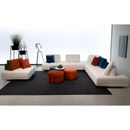 White Sectional - Levante 174" Wide Reversible Corner Sectional w/ Ottoman Jubilee Modern/contemporary design | 32 H x 174 W x 130 D in | Wayfair