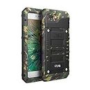 Mitywah for iPhone 7 / iPhone 8 SE 2020 Case Waterproof Shockproof Full Body Protective Cover Built-in Screen Protection Armor Military Grade Defender Heavy Duty Rugged Metal Shell Outdoor, Camouflage