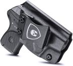 IWB Kydex Holster Fit Ruger LCP 380 Pistol Concealed Carry Holster for Men/Women