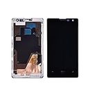 CrUzex LCD screen Compatible with Nokia Lumia 1020 LCD Display With Touch Screen Digitizer Assembly With Frame