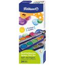 Pelikan 720631 Paint Box K24, 24 Quality Colours and 1 Tube Opaque White (7.5 ml