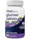 TRUEplus® Glucose Tablets, Grape Flavor - 50ct Bottle