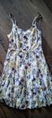 OLD NAVY Cute White Floral Summer Dress Size S