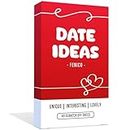 FENICO Date Night Ideas - 40 Scratch Off Cards Box - Romantic, Unique Gift for Couples, Girlfriend, Boyfriend, Wife, Husband, Newlywed, Couple, Birthday, Wedding, Anniversary