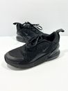 Nike Shoes Air Max 270 Triple Black Sneakers Kids Size US 1 Y, UK 13.5