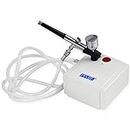 PME AB132 Airbrush & Compressor Kit for Cake Craft and Cake Decorating White 10 x 10 x 5 cm