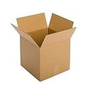 MM WILL CARE - WE WILL CARE YOUR PRODUCTS Corrugated Brown Square Box_Size: 5 * 4.5 * 3.5 inch (Pack of 50)
