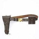 U.S. WWII M1916 .45cal 1911 Pistol Leather Holster, Belt, Ammo Pouch Set