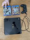 PlayStation 4 PS4 Slim FFXV Edition mit Steuerung + 2 Spielen und Controller 1 TB