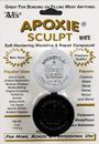 Escultura Apoxie - compuesto de modelado de 2 partes (A & B) - 1/4 libra, blanco