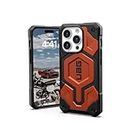 UAG Case [Updated Ver] Compatible with iPhone 15 Pro Case 6.1" Monarch Pro Rust Built-in Magnet Compatible with MagSafe Charging Premium Rugged Military Grade Protective Cover by URBAN ARMOR GEAR