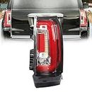 Tail Lights Assembly 23380460, 84536243 GM2801268 Compatible With GMC Yukon/Yukon XL 2015 2016 2017 2018 2019 2020 Right Passenger side LED Lens Taillights Brake Signal Assembly With Bulb
