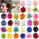 Rose Flower Bridal Hair Clip Hairpin Brooch Wedding Bridesmaid Party Accessories