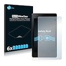 Savvies 6 Stück Schutzfolie für ASUS Nexus 7 Tablet 2 2013 Displayschutz-Folie Ultra-Transparent