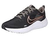 Nike Downshifter 12 Womens Shoes, DK Smoke Grey/MTLC Silver-Olive Grey-MTLC Copper-White, 42 EU