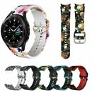 Print Silicone Band Strap For Samsung Galaxy Watch 4 40mm 44mm Classic 42mm 46mm