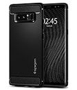 Spigen Rugged Armor Case Compatible with Samsung Galaxy Note 8 - Matte Black