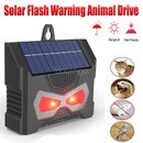 1/2/4X Solar Predator Guard Light Red LED Deterrent Light Night Animal Repeller