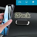 Pack de 2 soportes magnéticos para teléfono celular soporte coche imán montaje accesorios