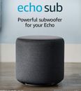 Echo Sub Powerful subwoofer for your Echo—requires compatible Echo device