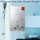 12L Propane Gas Water Heater Tankless Instant Hot Water Heater with Shower Kit