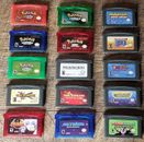 Nintendo GBA/NDS Gameboy Advance Games Bundle Lot Variety Title tested working