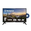 Westinghouse 32 Inch TV with DVD Player Built in, 720p HD LED Small Flat Screen TV DVD Combo with HDMI, USB, & Parental Controls, Non-Smart TV or Monitor for Home, Kitchen, or RV Camper