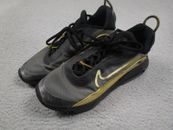Zapatos Nike para hombre 11.5 oro negro zapatillas metálicas atléticas