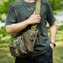 Men's Camouflage Color Chest Shoulder Strap Bag Crossbody Bag Travel Hiking SPOR