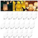 20 Pack Mini LED Lantern Lights, Paper Lantern Lights Battery Operated Balloon Party Lights for Paper Lanterns Balloons Outdoor Indoor Wedding Party Decoration Last 36 Hours - Warm White