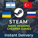Cuenta Steam | Muchas regiones | Juegos más baratos | Entrega instantánea