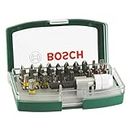 Bosch Home and Garden Bosch 2607017063 Rainbow Set 32 Inserti Avvitamento, Verde, Confezione da 1